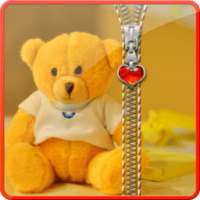 Teddy bear Zipper Lock on 9Apps
