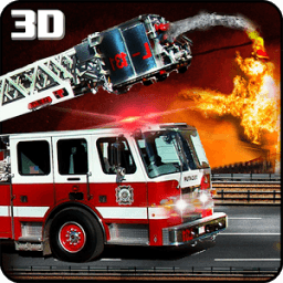 Modern Fire Driver Truck icon