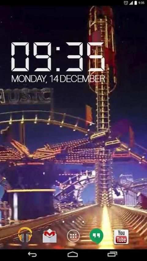 Fast Roller Coaster Live W screenshot 1