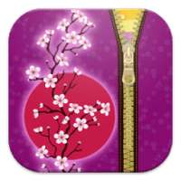 Cherry Blossoms Zip Lockscreen