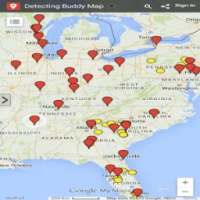 Metal Detecting Buddy Map