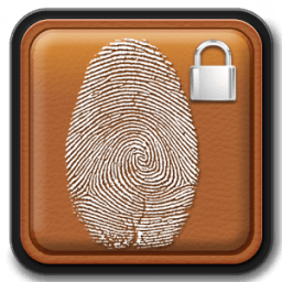 Finger Print screen Lock icon