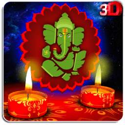 3D Ganesh live Wallpaper 4.1