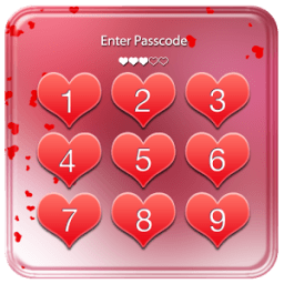 Love Passcode Lock Screen أيقونة