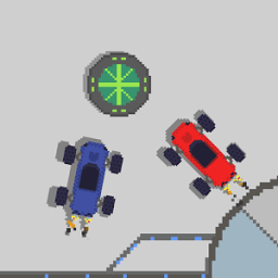 ikon Cars And Ball - 2 player game