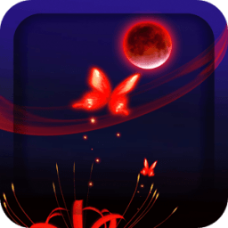 3D Butterfly Flower Wallpaper أيقونة