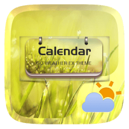 Calendar GO Weather Widget أيقونة