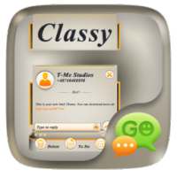 GO SMS Classy