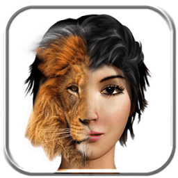 Animal Photo Face Changer أيقونة
