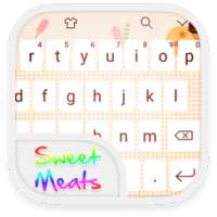 Emoji Keyboard-Sweet Meats on 9Apps