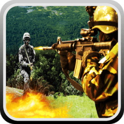 भूत स्निपर कमांडो योद्धा आइकन