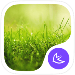 Grass theme for APUS أيقونة