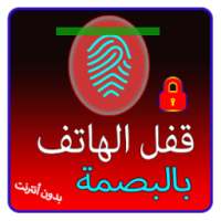 Open up the phone fingerprint