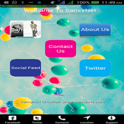 SanxyNet App أيقونة