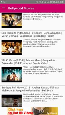 Bollywood Movies screenshot 2
