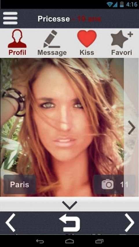 XFlirt Messenger screenshot 1