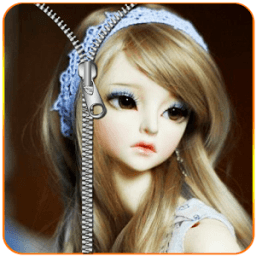 ikon Barbie Doll Zipper ScreenLock