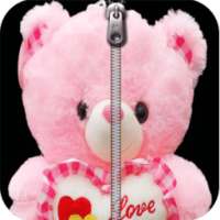 Teddy Zipper Lock Screen on 9Apps