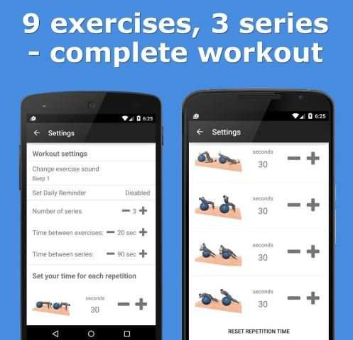 Exercise Ball Workout скриншот 2