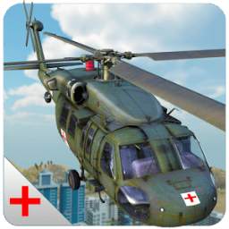 Army Helicopter Ambulance 3D