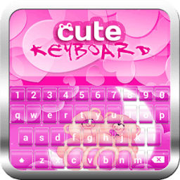 Cute Keyboard for Girls أيقونة