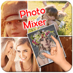 Grid Collage Photo Mixer أيقونة
