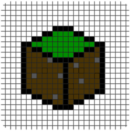 Pixel Art 2d Minecraft icon