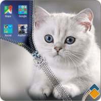 Kitty Zipper Lock on 9Apps