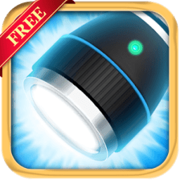 Super flashlight LED icon