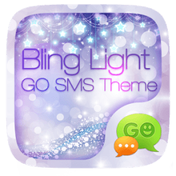 ikon GO SMS PRO BLING LIGHT THEME