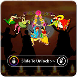 Navaratri Screen Lock أيقونة