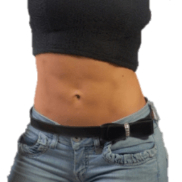 тонкий тренировки желудок иконка