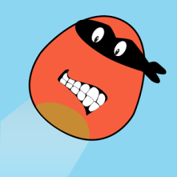 Angry Ninja Jumping Bird आइकन