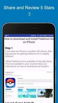 Pokemon Go: How to download guide screenshot 1