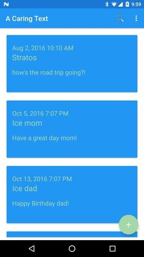 A Caring Text скриншот 3