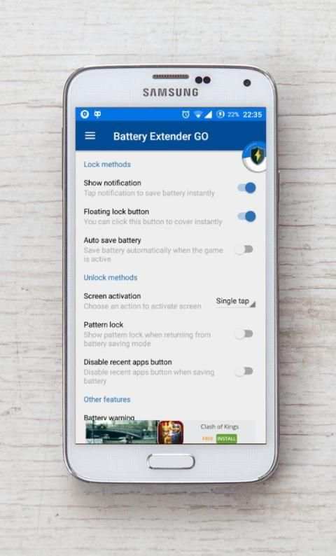 Battery Extender GO - Free screenshot 5