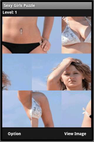 Sexy Girl Puzzle screenshot 2