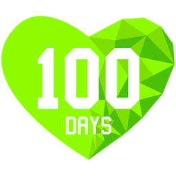 100 Days Fitness Challenge आइकन
