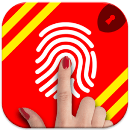 Fingerprint Lock Screen Prank أيقونة