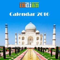 Indian Holiday Calendar 2016