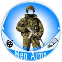 Men Army Dress Photo Editor