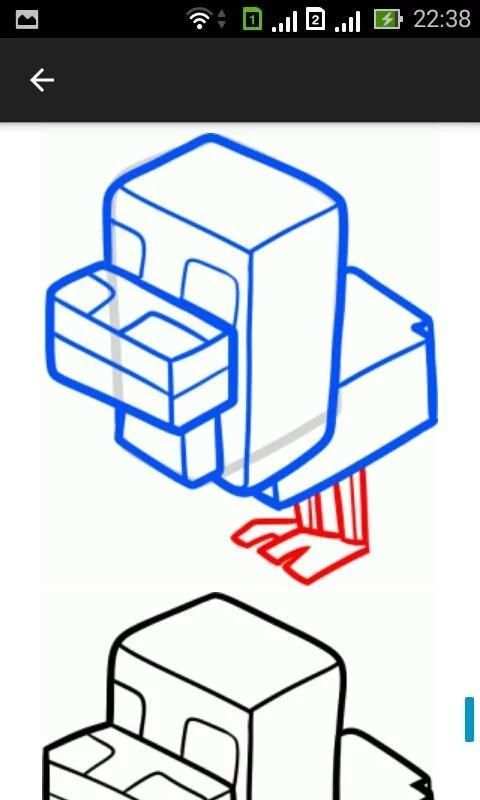 How To Draw Minecraft скриншот 1