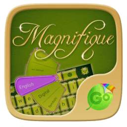 Magnifique GO Keyboard Theme