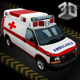 ikon Ambulance Emergency Driver 3D