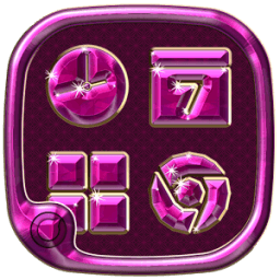 Solo Launcher Pink Ruby icon