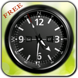 HD Day-Night Analog Clock LWP icon