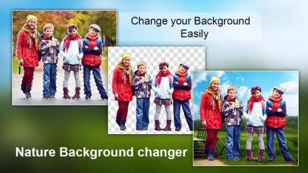 Nature Background Changer 4 تصوير الشاشة