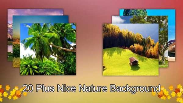 Nature Background Changer 3 تصوير الشاشة