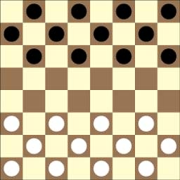 Board for italian checkers