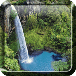 ikon Air terjun Gambar Animasi